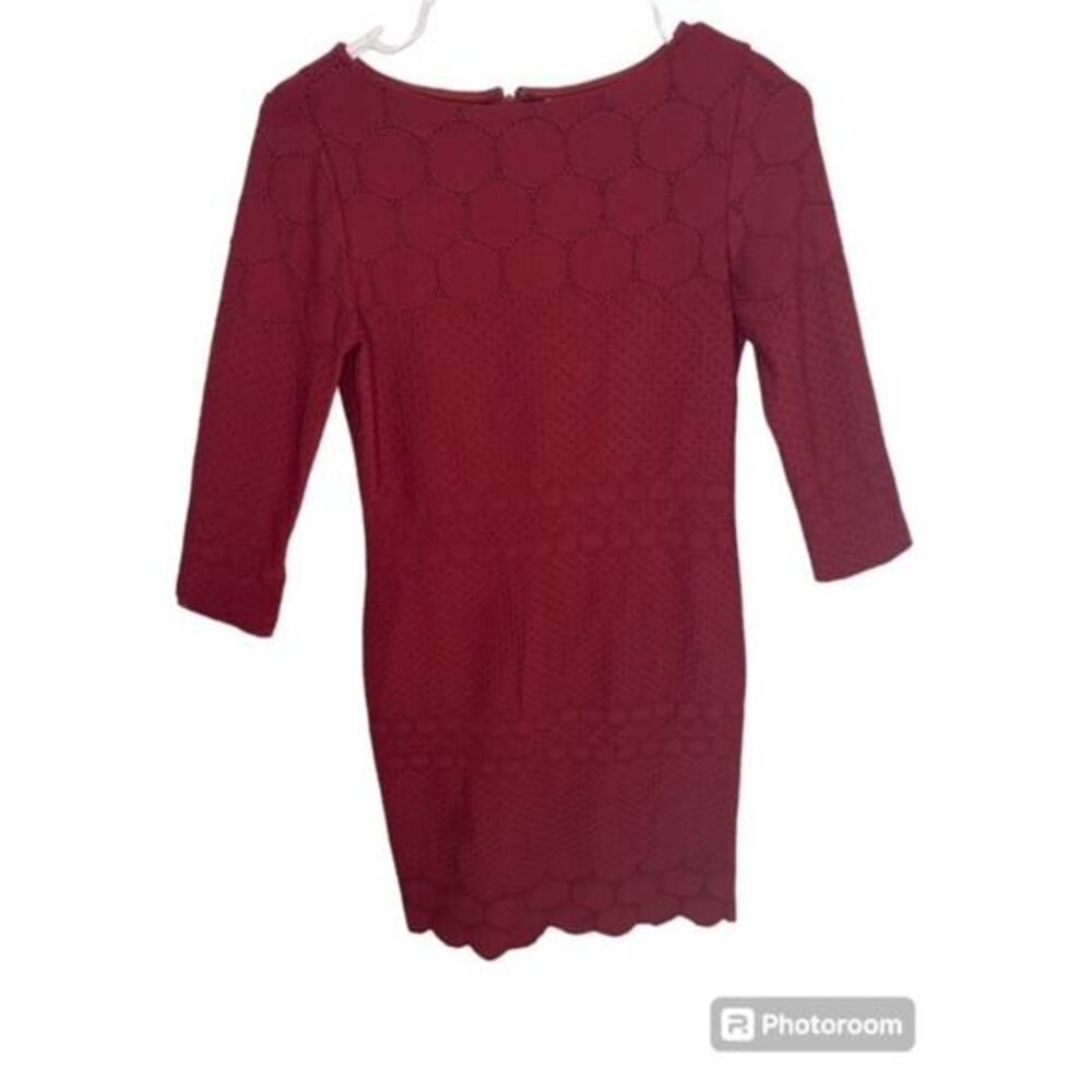 Julia Jordan Sheath Scallop dress size 2